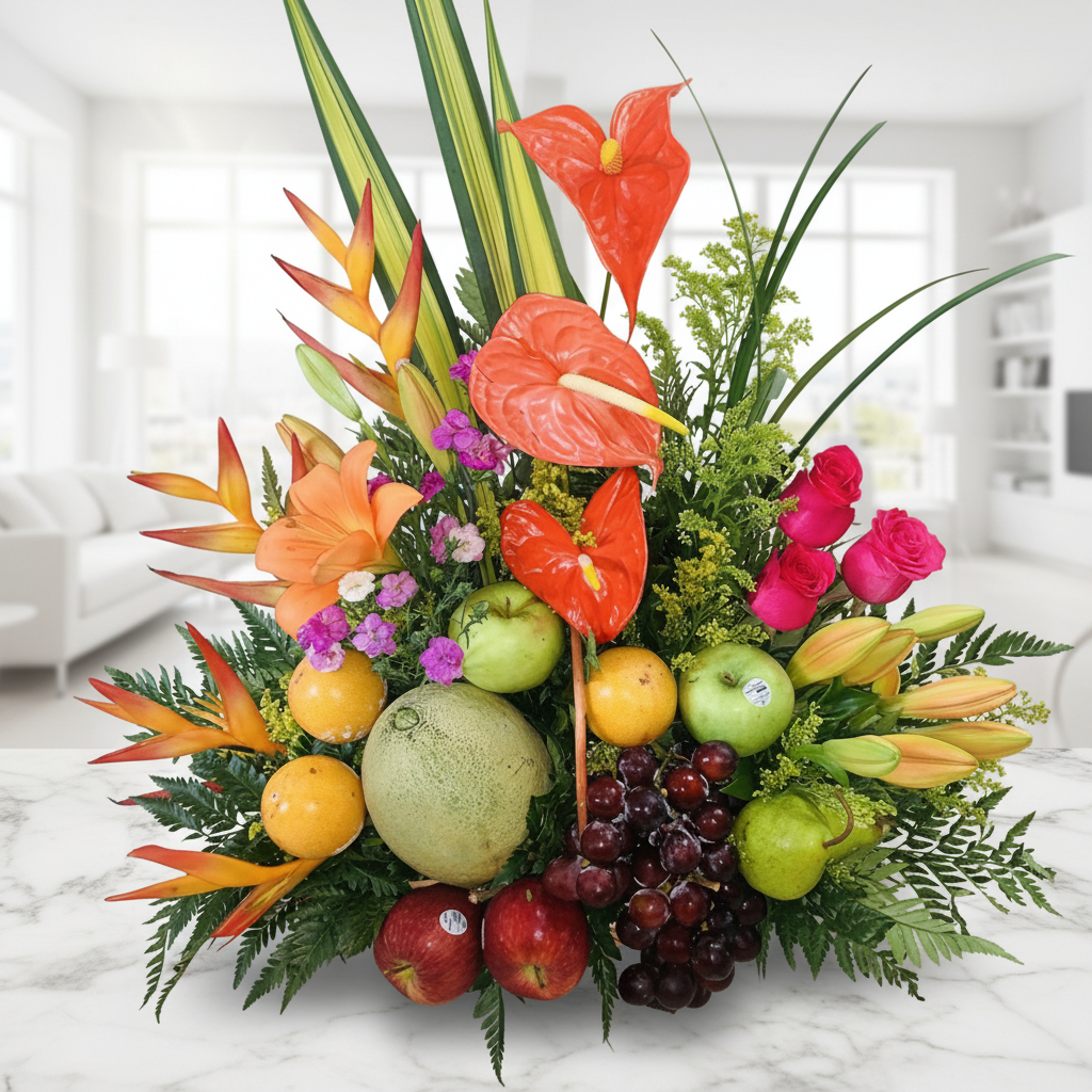 FRUITS AND FLOWERS