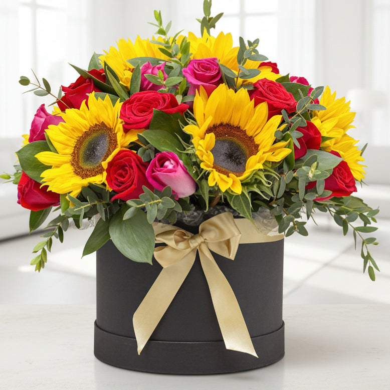 Blend of mixed flowers