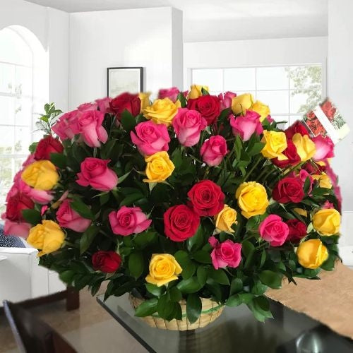 Roses mixed colors