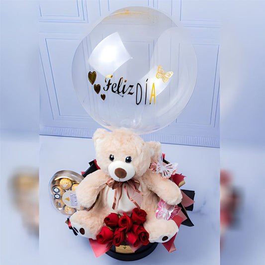 BIRTHDAY FLOWERS BASKET