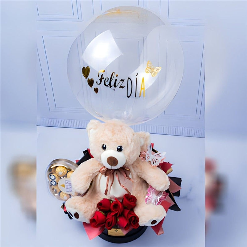 BIRTHDAY FLOWERS BASKET