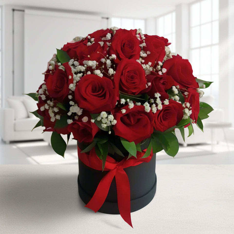 Classic Box of Red Roses