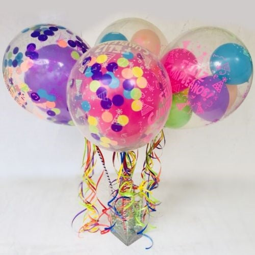 HAPPY BIRTHDAY BALLOONS BOUQUET