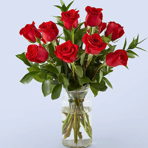 Rosas en vase