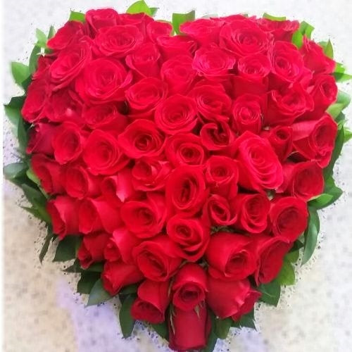 Heart of roses