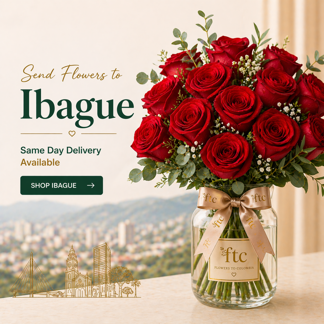 Send flowers to Ibague