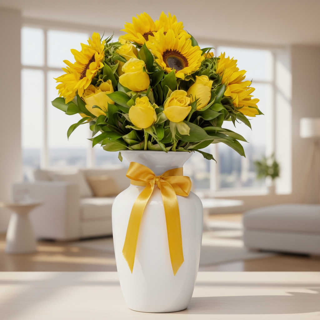 Send Yellow Roses & Sunflowers in Medellín and Bogotá – Same Day Flower Delivery Colombia